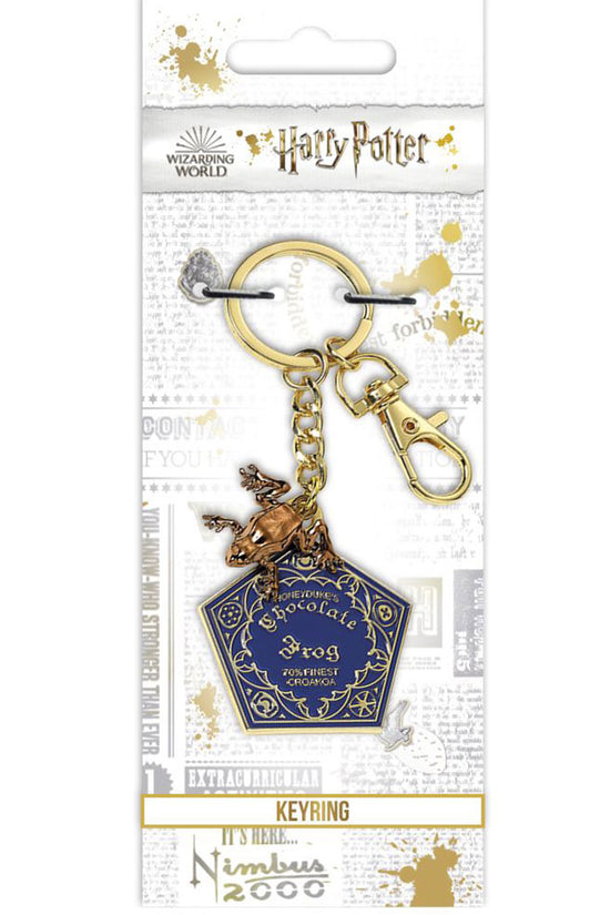 188763 Harry Potter Charm Keyring Chocolate Frog 1