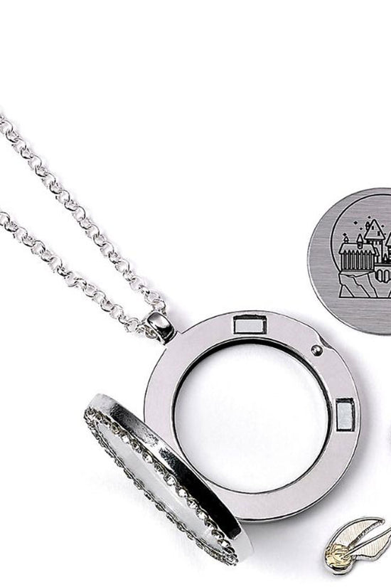 188779 Harry Potter Silver Plated Charm Locket Necklace 2