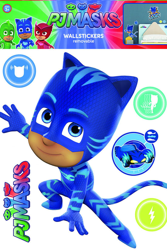 188883 PJ Masks Wall Sticker A3 Catboy