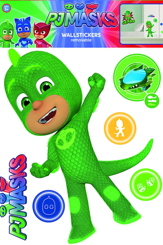 PJ Masks Wall Sticker A3 Gekko