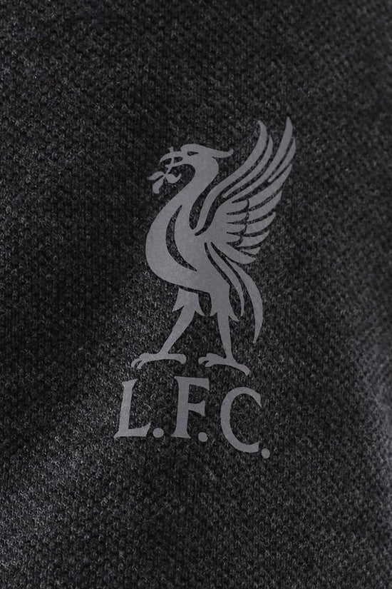 189901 Liverpool FC Neon Panel Polo Mens Charcoal 3
