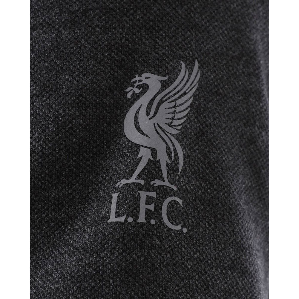 189901 Liverpool FC Neon Panel Polo Mens Charcoal 3