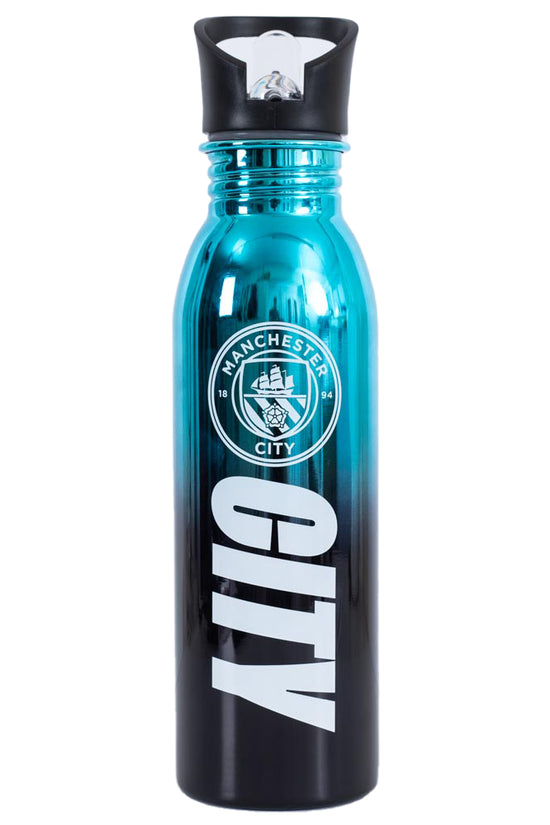 190886 Manchester City FC UV Metallic Drinks Bottle