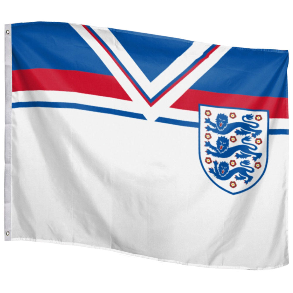 191353 England FA Giant Flag 1982 Retro 1