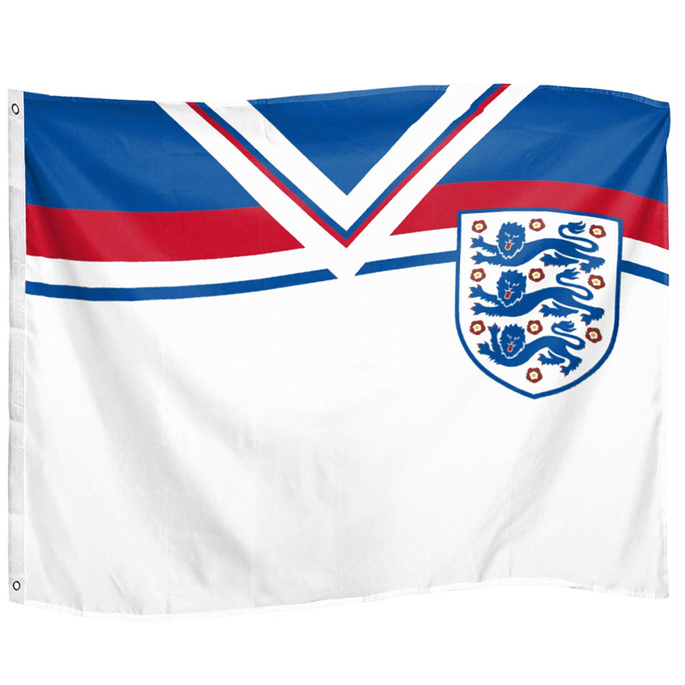 191353 England FA Giant Flag 1982 Retro