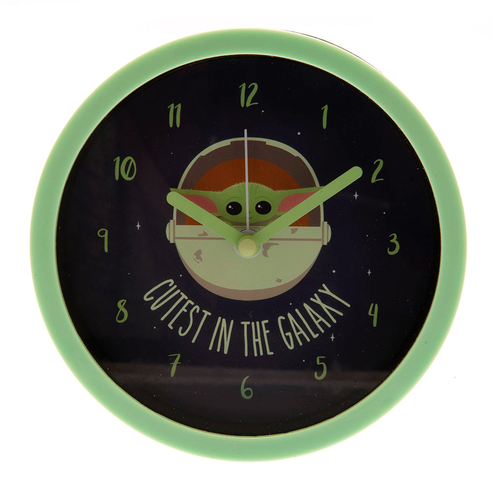 192354 Star Wars The Mandalorian Desktop Clock 1