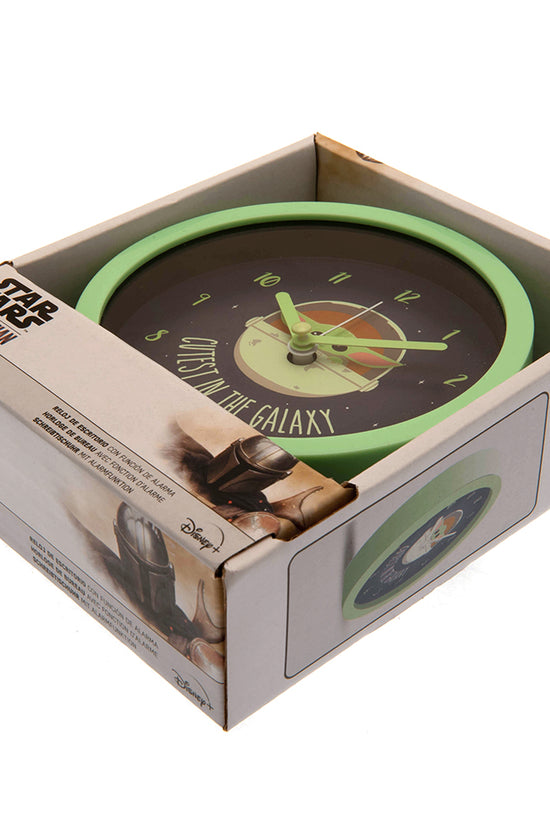 192354 Star Wars The Mandalorian Desktop Clock 2