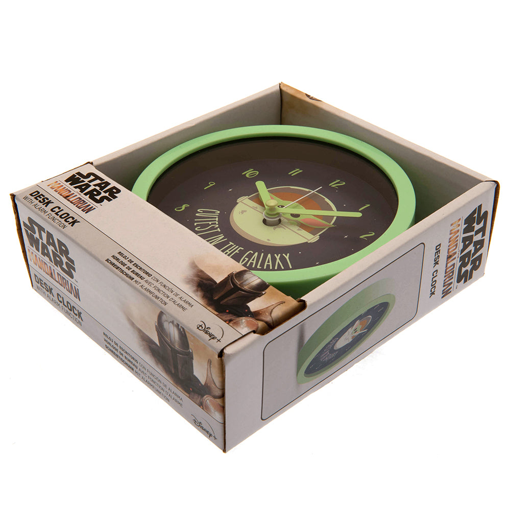 192354 Star Wars The Mandalorian Desktop Clock 2