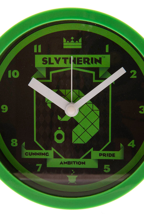 192356 Harry Potter Desktop Clock Slytherin 1