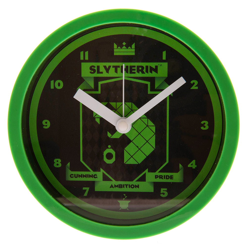 192356 Harry Potter Desktop Clock Slytherin 1