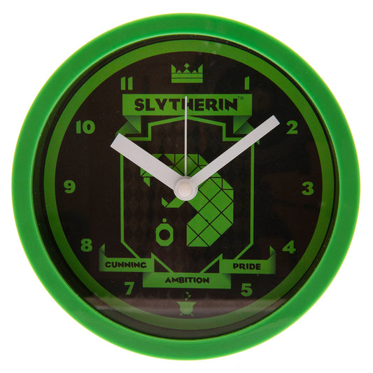 192356 Harry Potter Desktop Clock Slytherin 1