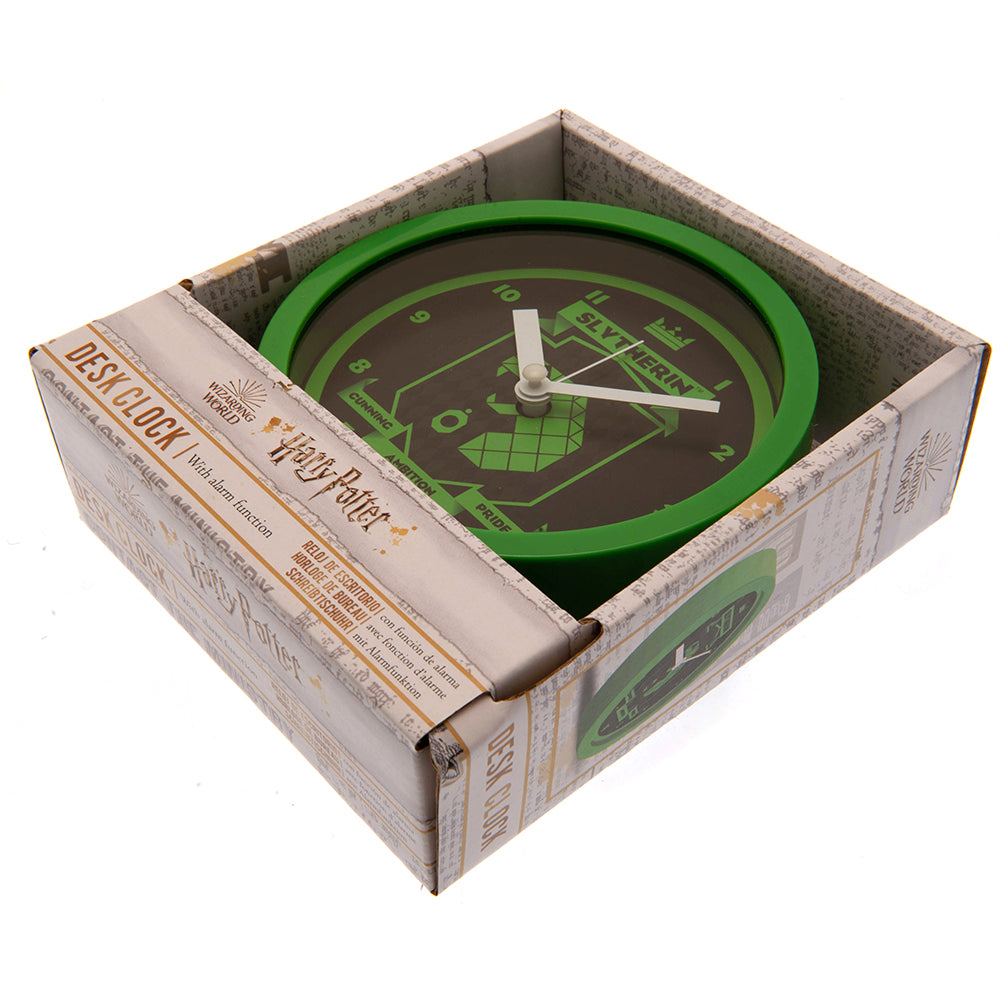 192356 Harry Potter Desktop Clock Slytherin 2