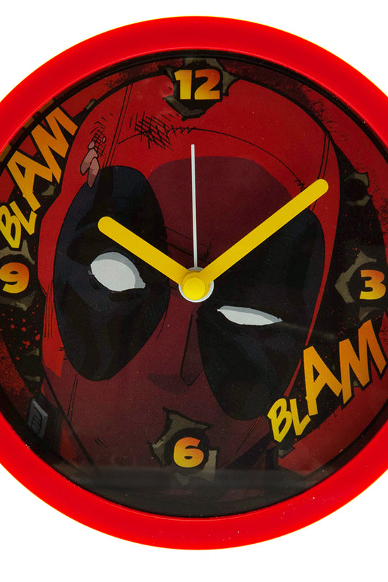 192360 Deadpool Desktop Clock 1