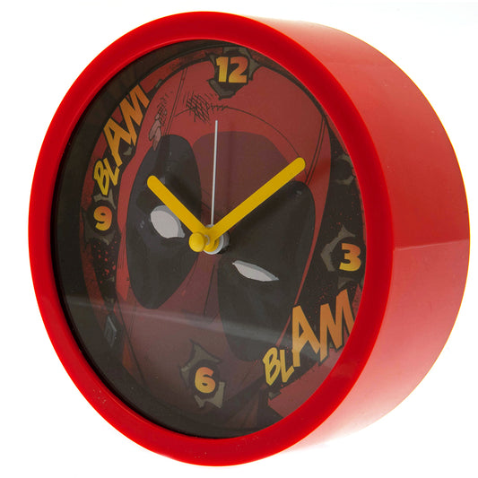 192360 Deadpool Desktop Clock
