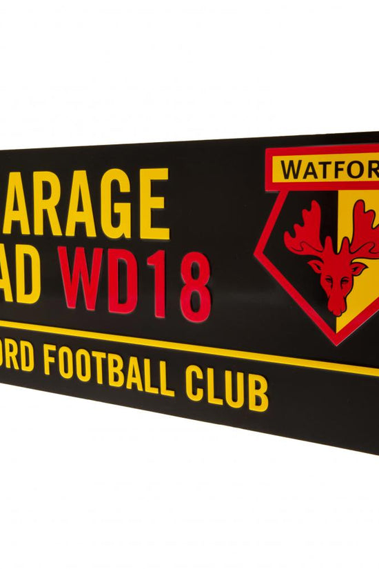 Watford FC Colour Street Sign