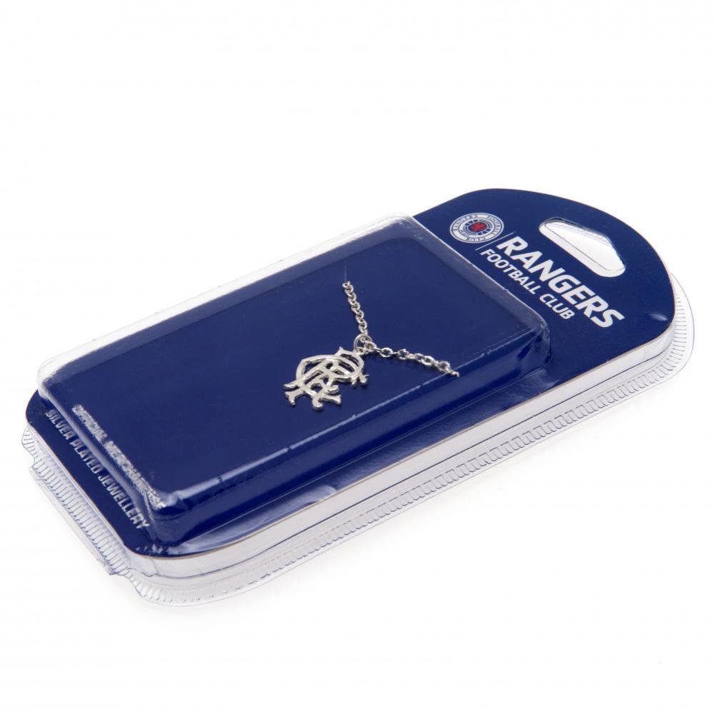 192621 Rangers FC Silver Plated Pendant Chain XL 1