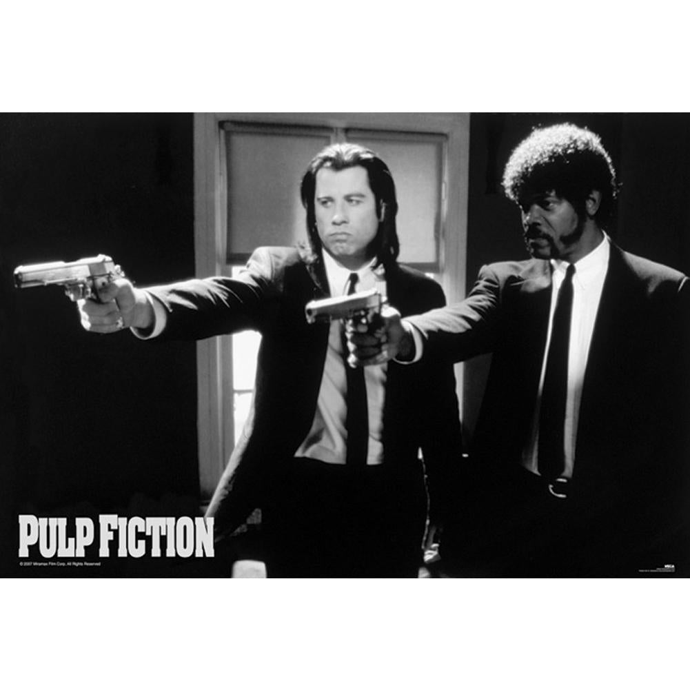 192626 Pulp Fiction Poster Guns 154