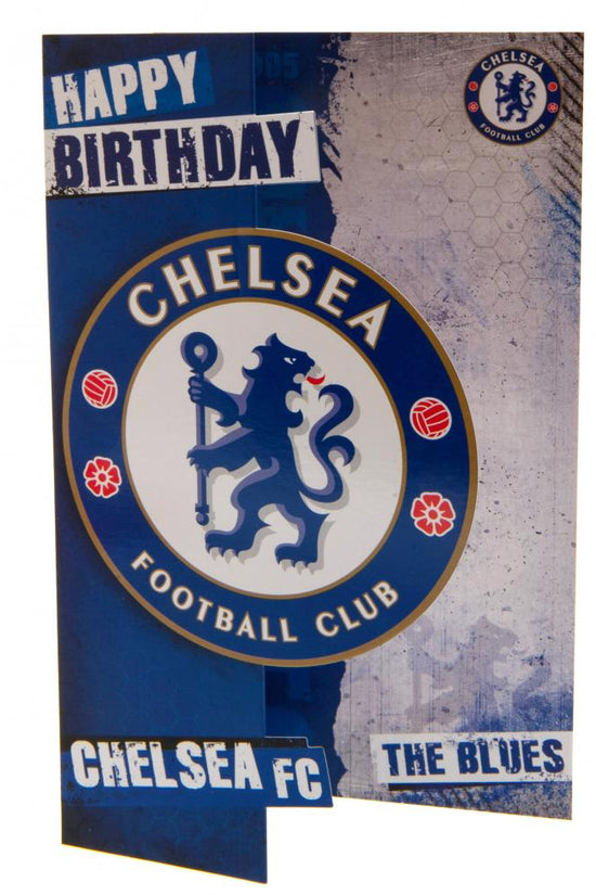 192928 Chelsea FC Birthday Card The Blues 1