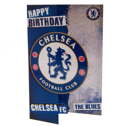 192928 Chelsea FC Birthday Card The Blues 1