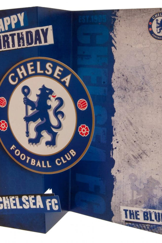 192928 Chelsea FC Birthday Card The Blues 2