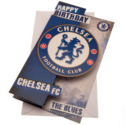 192928 Chelsea FC Birthday Card The Blues