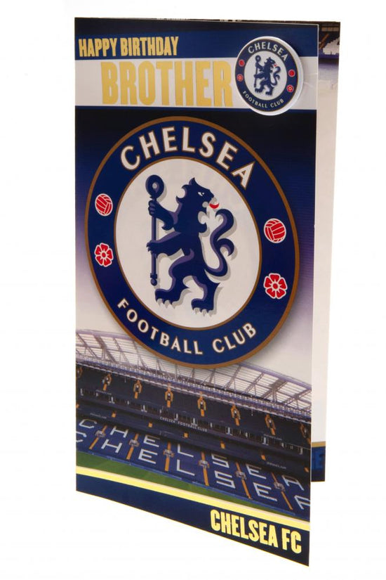 192929 Chelsea FC Birthday Card Brother 1