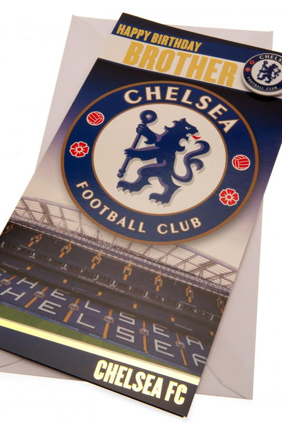 192929 Chelsea FC Birthday Card Brother