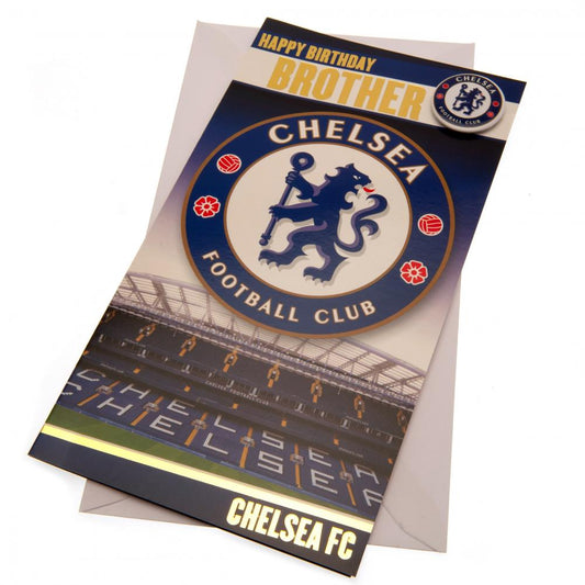 192929 Chelsea FC Birthday Card Brother
