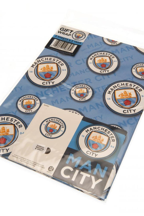 192930 Manchester City FC Gift Wrap 3