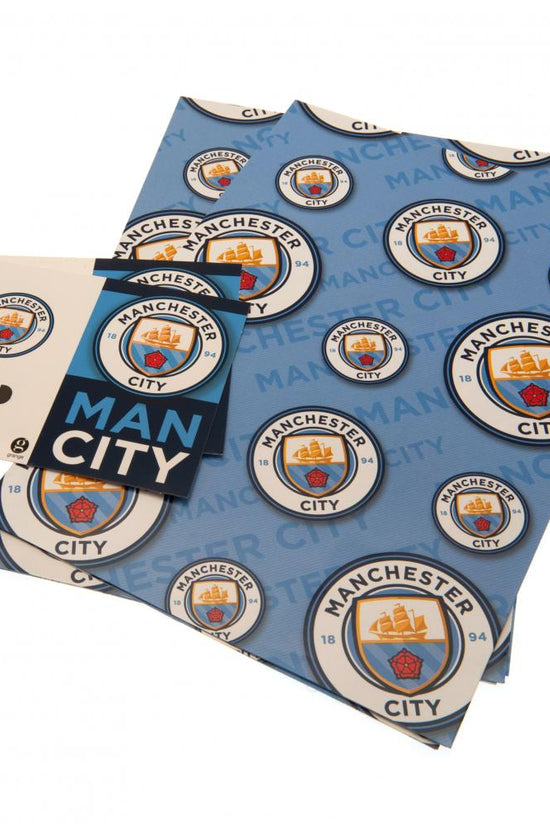 192930 Manchester City FC Gift Wrap