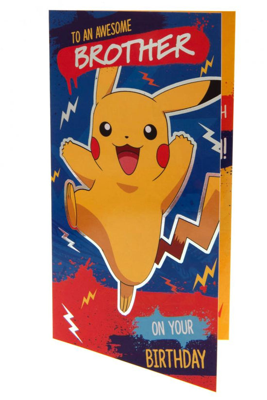 192936 Pokemon Birthday Card Brother 1