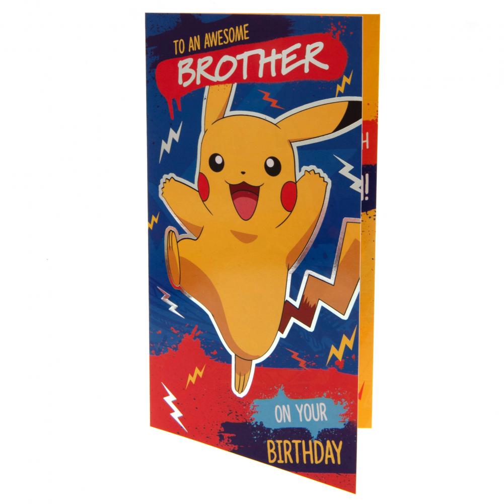 192936 Pokemon Birthday Card Brother 1