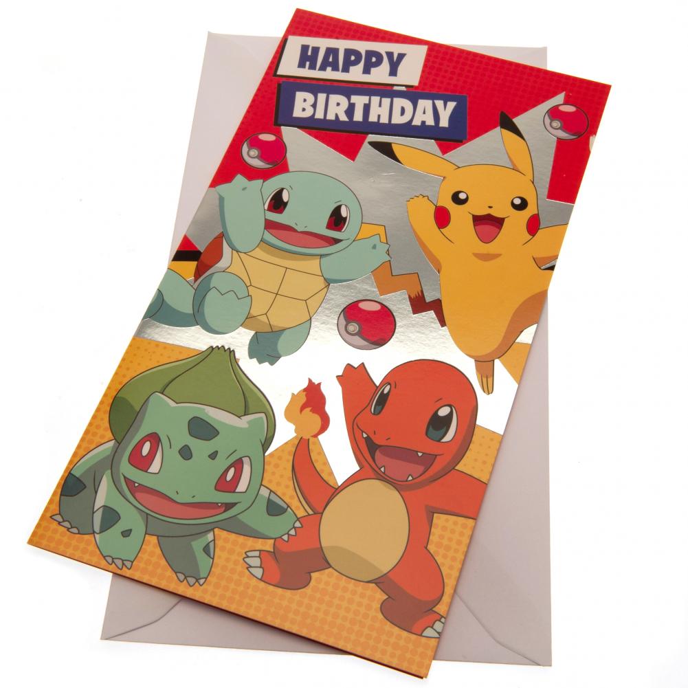192937 Pokemon Birthday Card