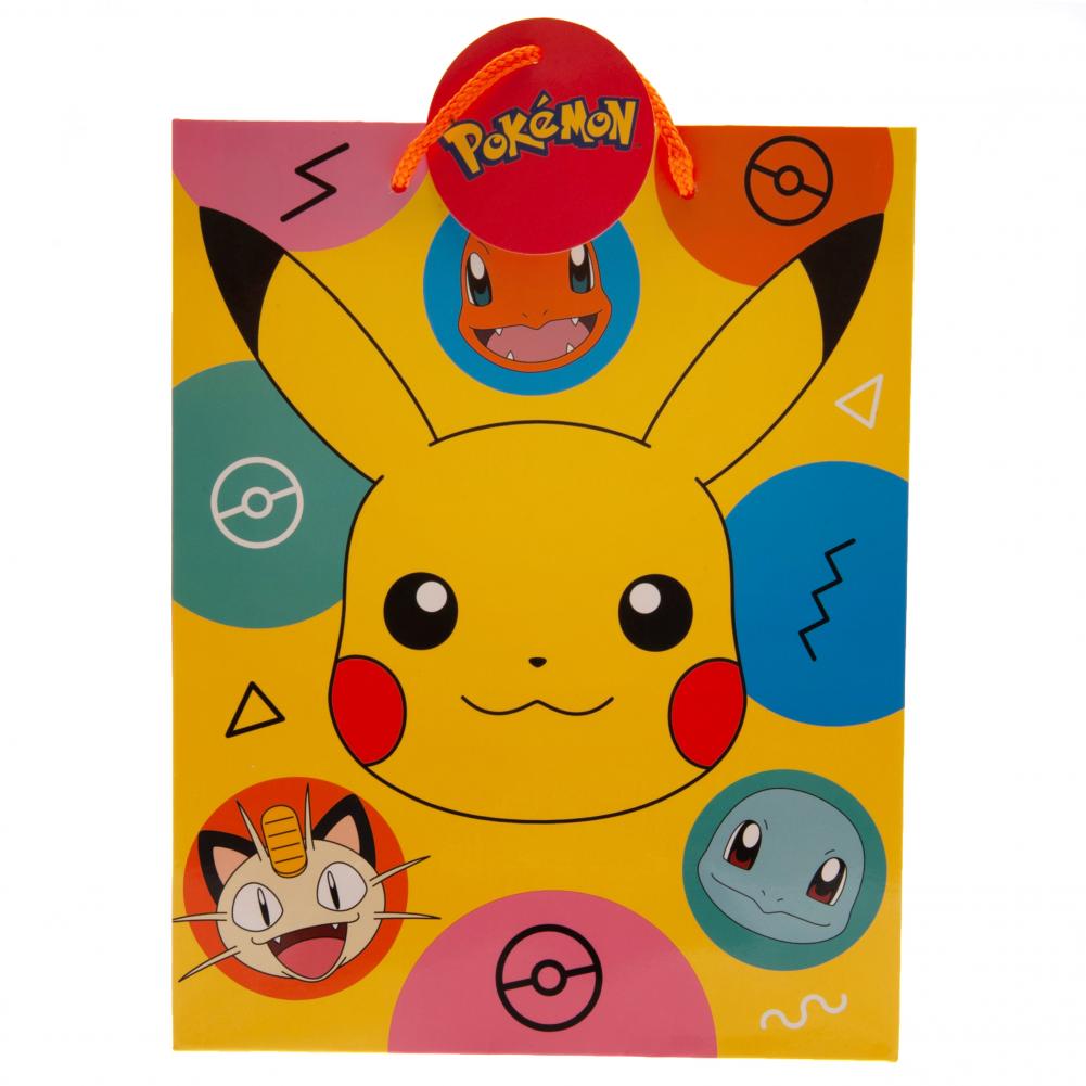 192939 Pokemon Gift Bag Medium 2