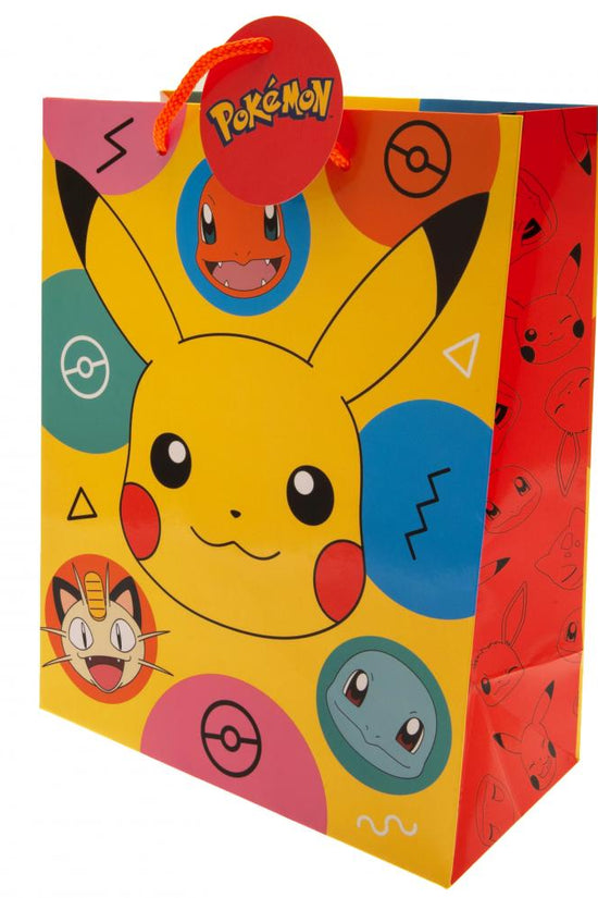 192939 Pokemon Gift Bag Medium