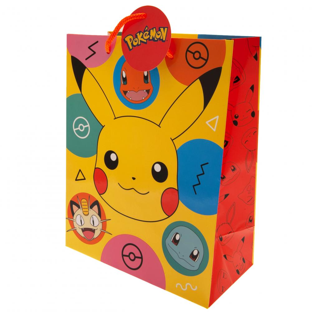 192939 Pokemon Gift Bag Medium