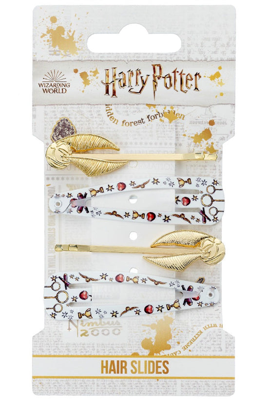 Harry Potter Hair Clips Golden Snitch