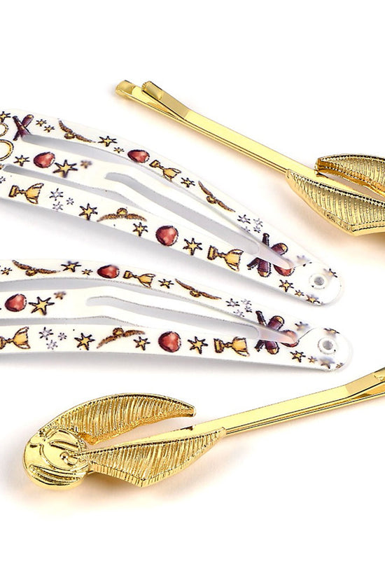 Harry Potter Hair Clips Golden Snitch