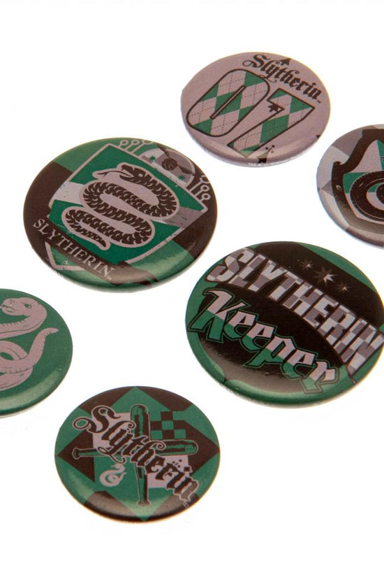 192984 Harry Potter Button Badge Set Slytherin 