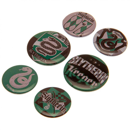 192984 Harry Potter Button Badge Set Slytherin 