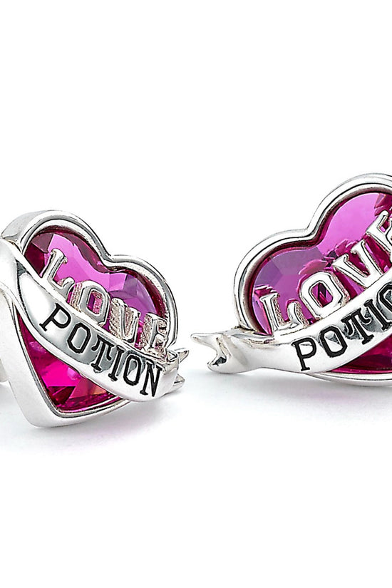 193224 Harry Potter Sterling Silver Crystal Earrings Love Potion 1