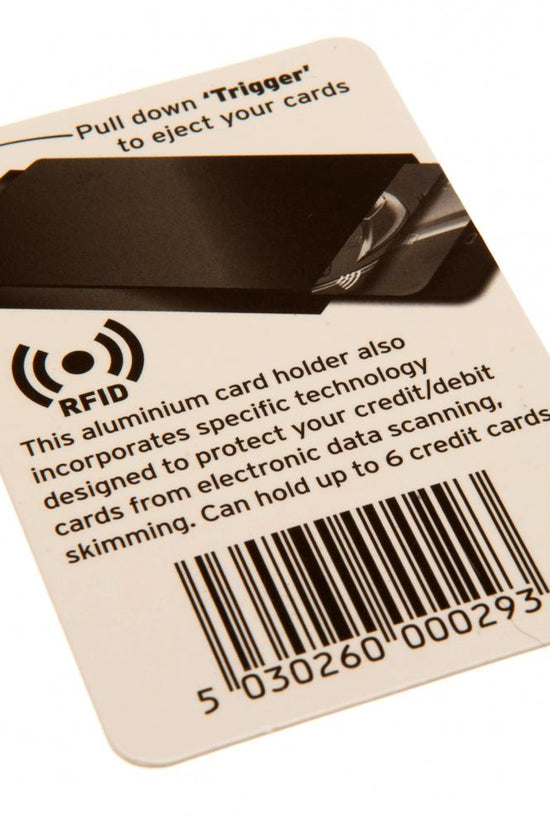 Tottenham Hotspur FC rfid Aluminium Card Case