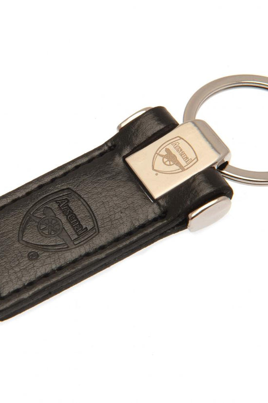 Arsenal FC Leather Key Fob