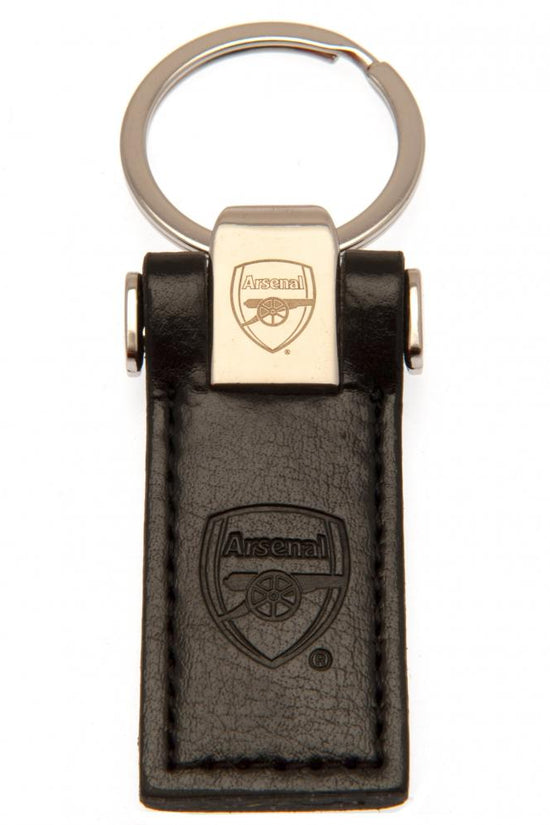 Arsenal FC Leather Key Fob