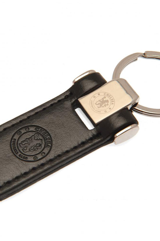 Chelsea FC Leather Key Fob