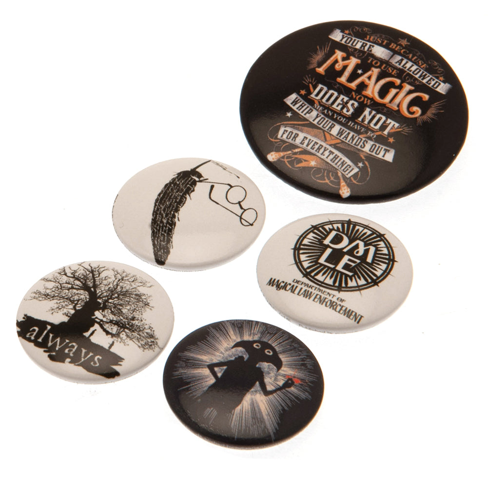 194734 Harry Potter Button Badge Set Magic 1