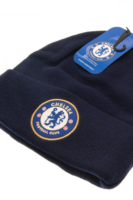 Chelsea FC Navy Cuff Beanie