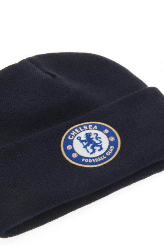 Chelsea FC Navy Cuff Beanie