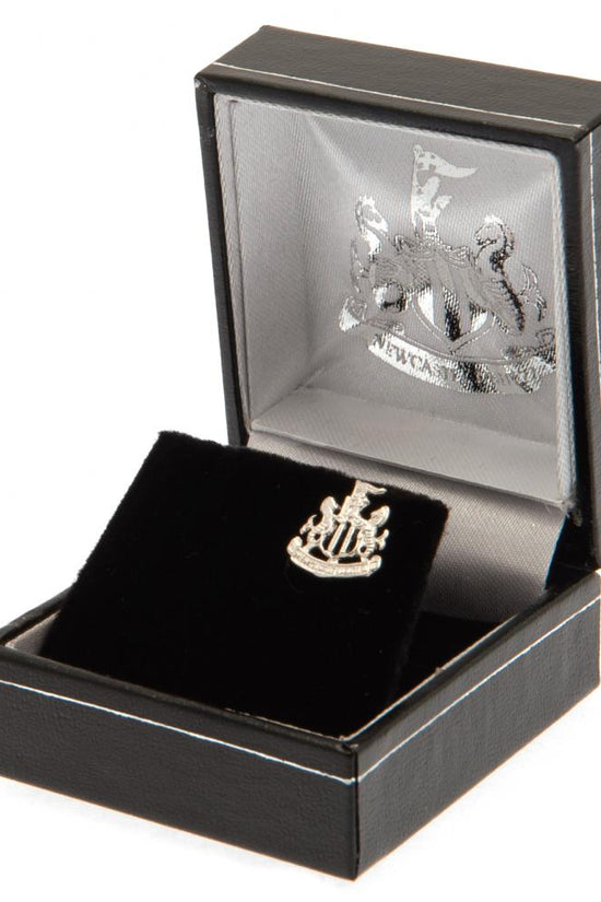 20480 Newcastle United FC Sterling Silver Stud Earring 1