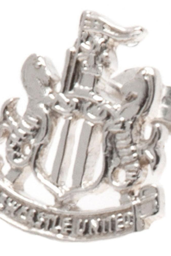 20480 Newcastle United FC Sterling Silver Stud Earring
